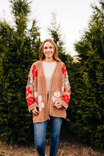Winter Daisies Cardigan