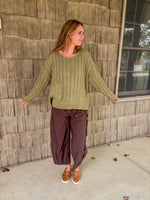 Olive Grove Sweater