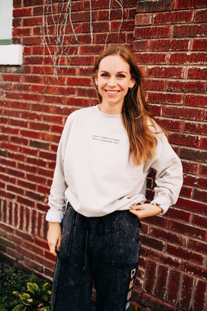 Can't Throw Stones Pullover