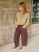 Dusty Olive Henley