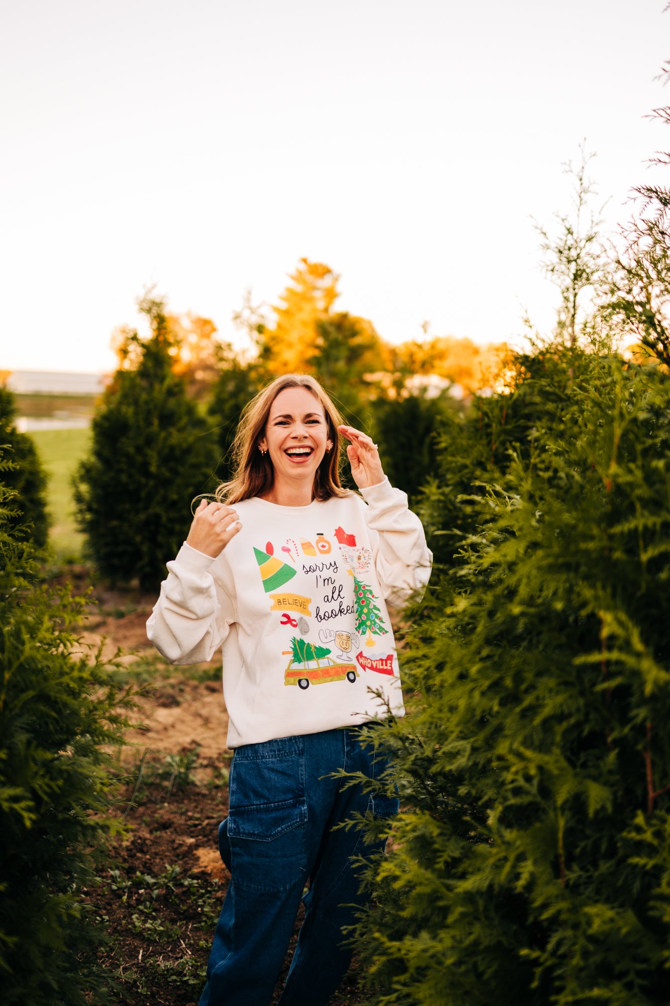 Sorry I'm All Booked Sweatshirt