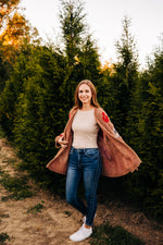 Winter Daisies Cardigan