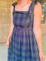 Timeless Tartan Maxi Dress