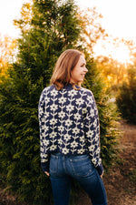 Winter Bloom Cardigan