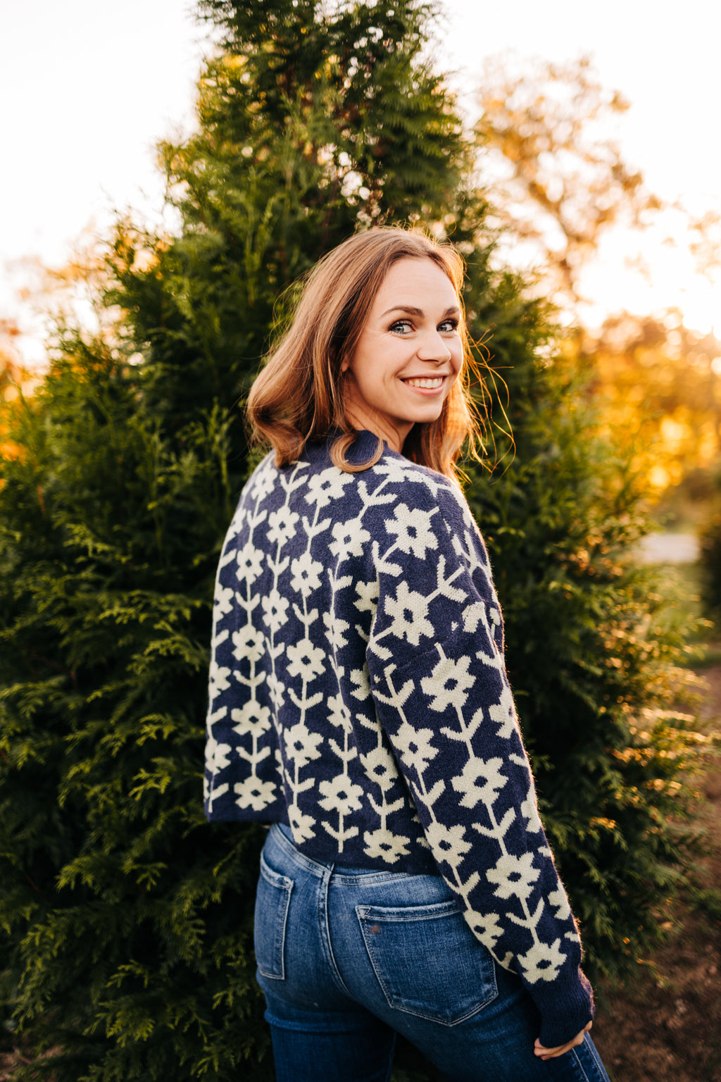 Winter Bloom Cardigan