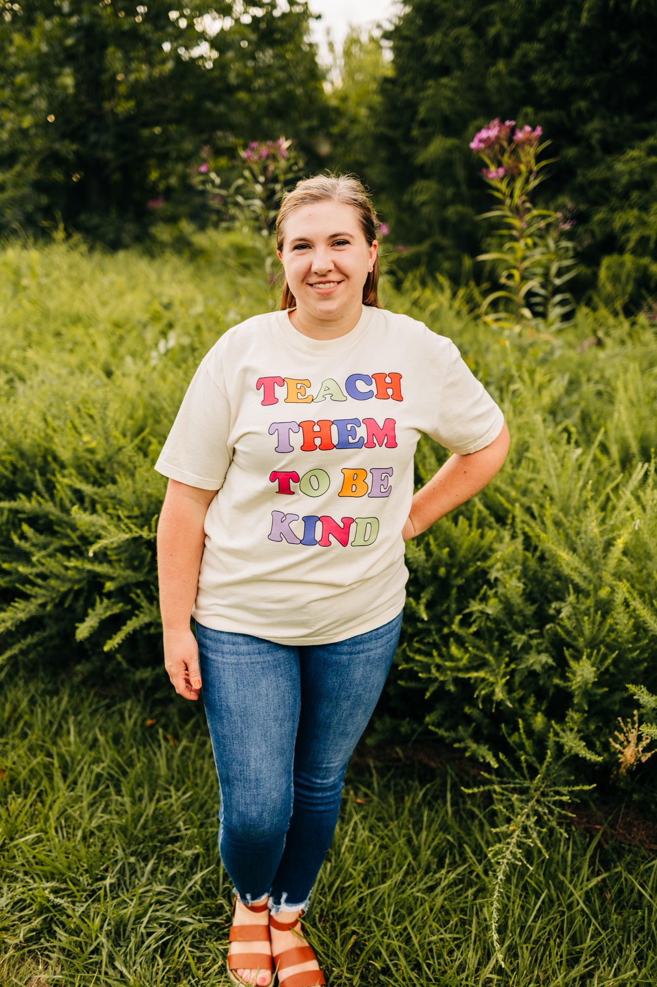 Teach Them to be Kind Tee