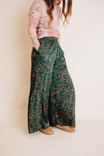 Pink Petals Flowy Pants