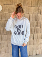 God Is Good Mockneck Pullover