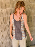 Cozy Bloom Sweater Tank