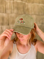 Snail & Mushroom Baseball Cap