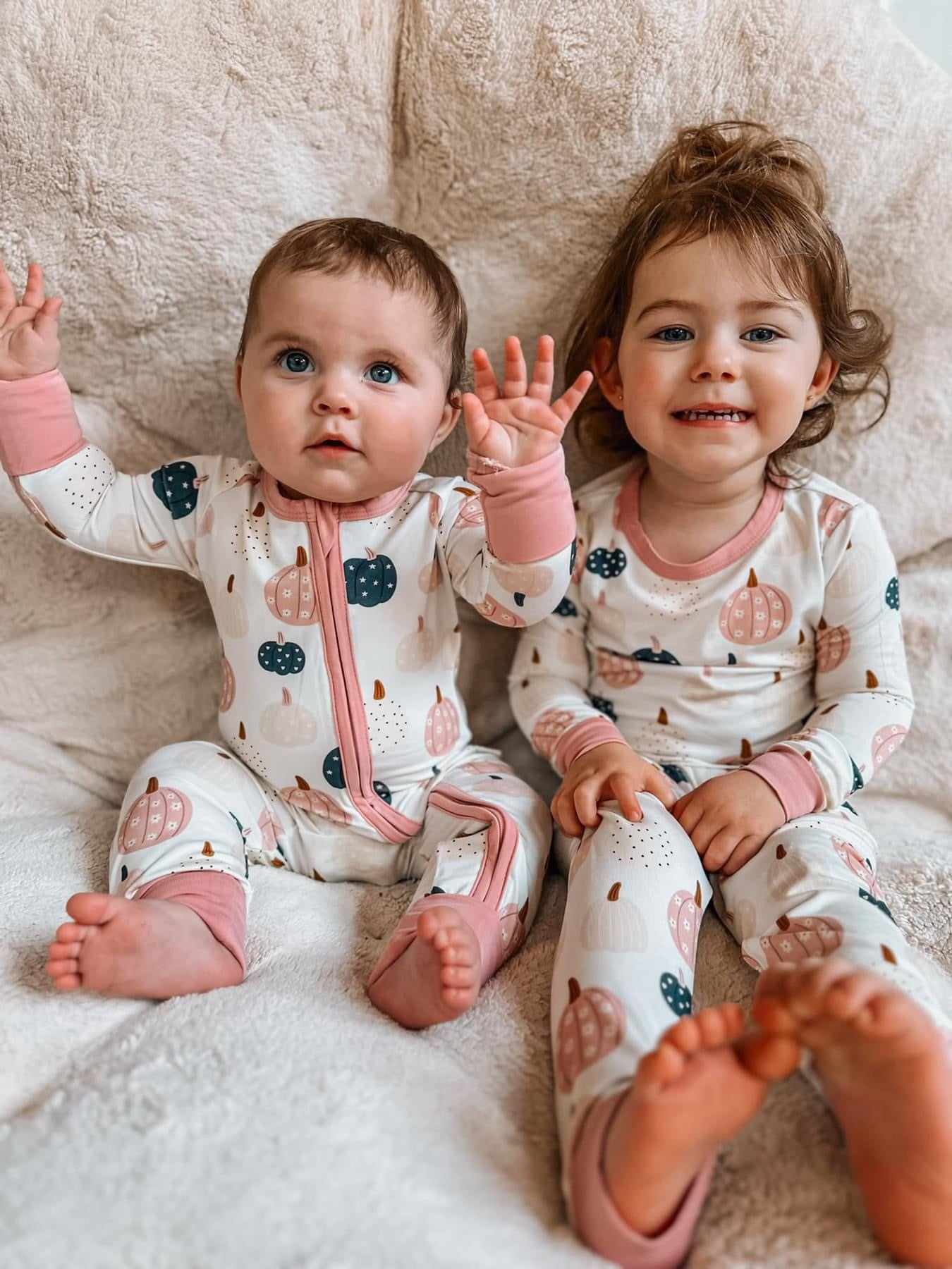 Pretty 'n Pumpkin Bamboo Pajamas