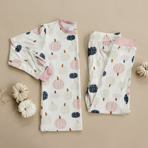 Pretty 'n Pumpkin Bamboo Pajamas
