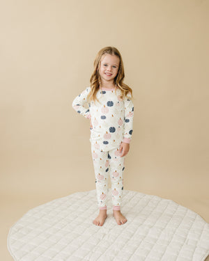 Pretty 'n Pumpkin Bamboo Pajamas