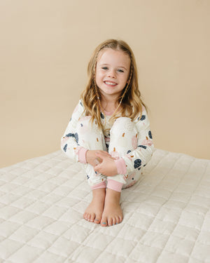 Pretty 'n Pumpkin Bamboo Pajamas