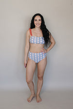 Block Print Floral Women’s Two-Piece