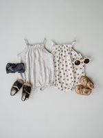 Floral Tank Bubble Romper