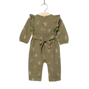 Lichen Mushrooms Flutter Sleeve Romper