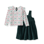 Poinsettia Tee & Dress Set