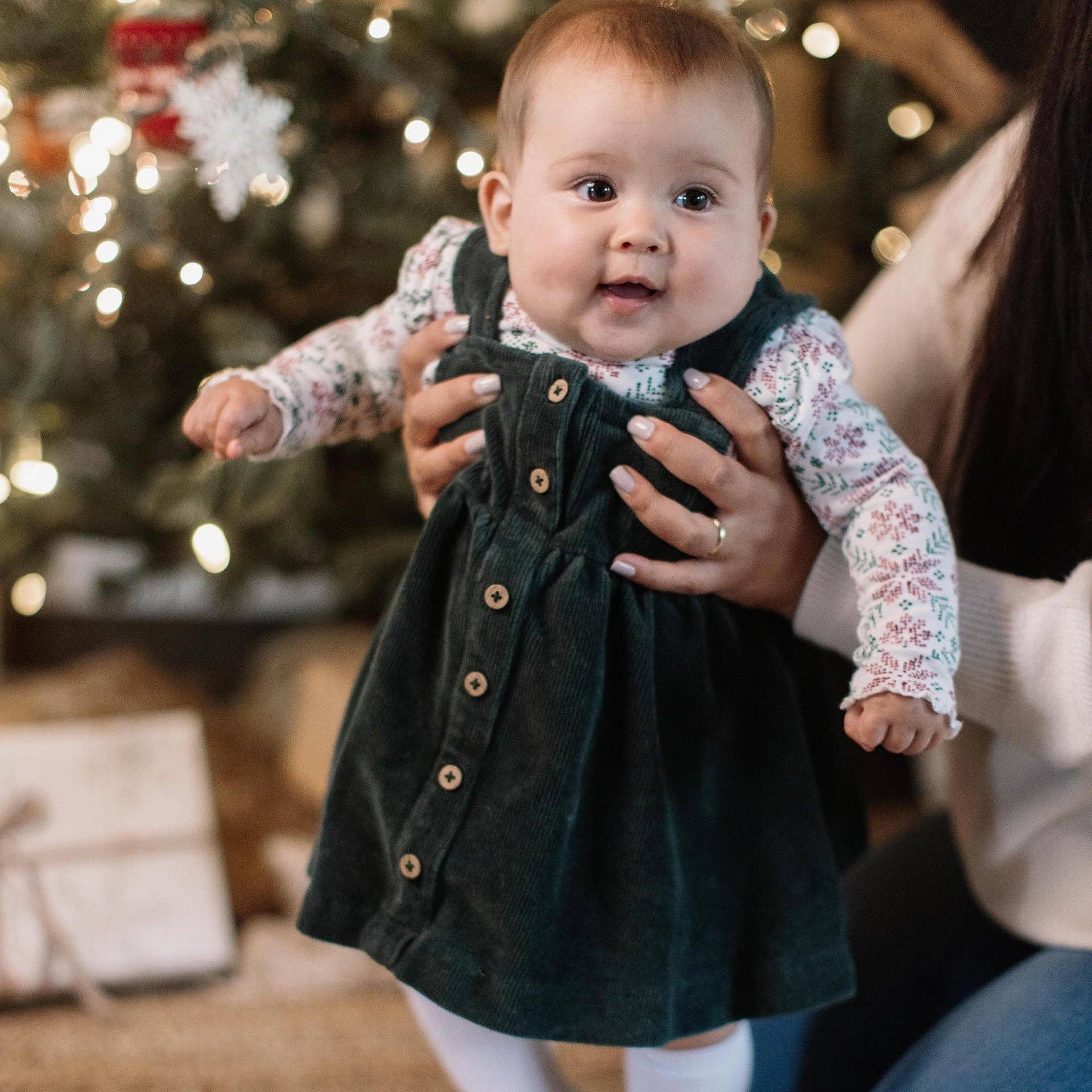 Poinsettia Tee & Dress Set